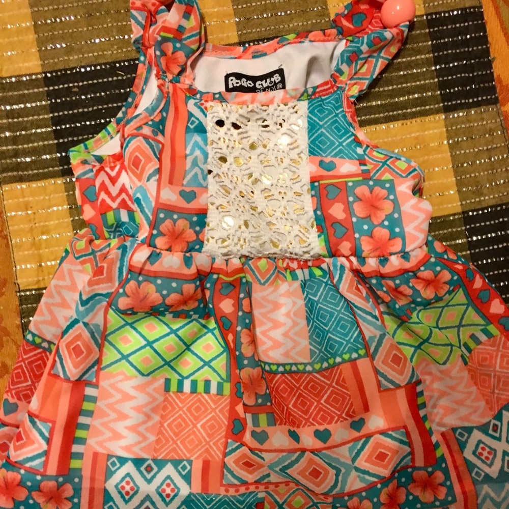 Boho baby dress